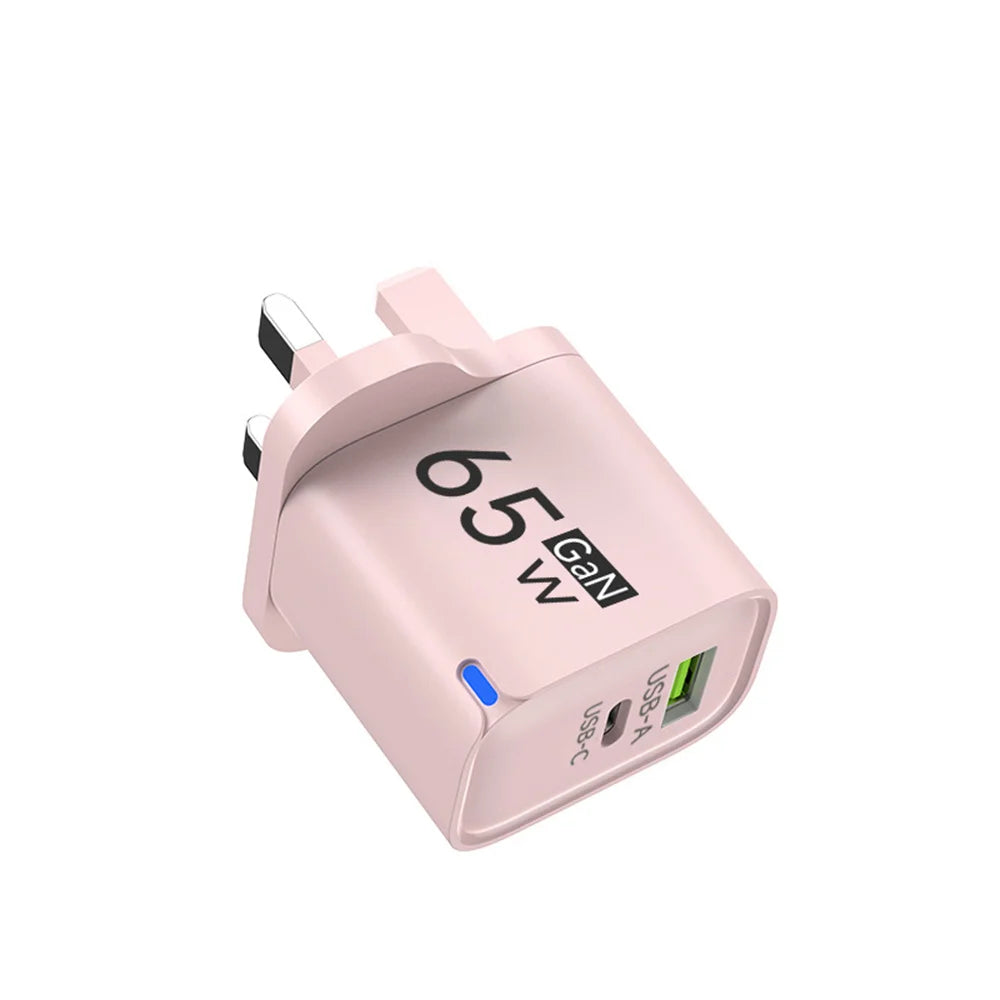 USB 65W Fast Charging Charger Type C