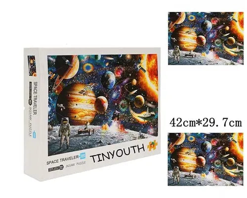 1000 Pieces Space Theme Puzzle The product hub