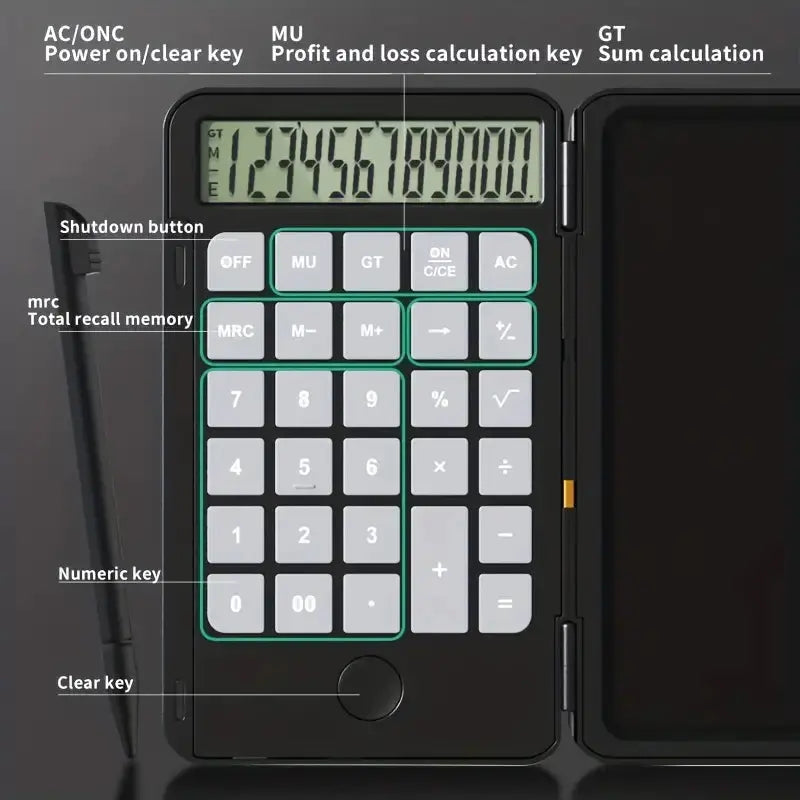 LCD Calculator Beckett