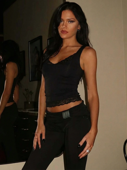 Dulzura Square Collar Backless top