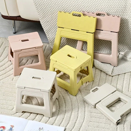 HTMCK New Folding Stool with Integrated Design