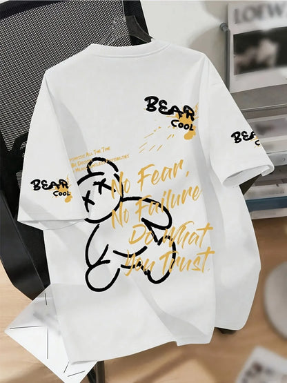 Summer Men's Round Neck Breathable T-Shirt