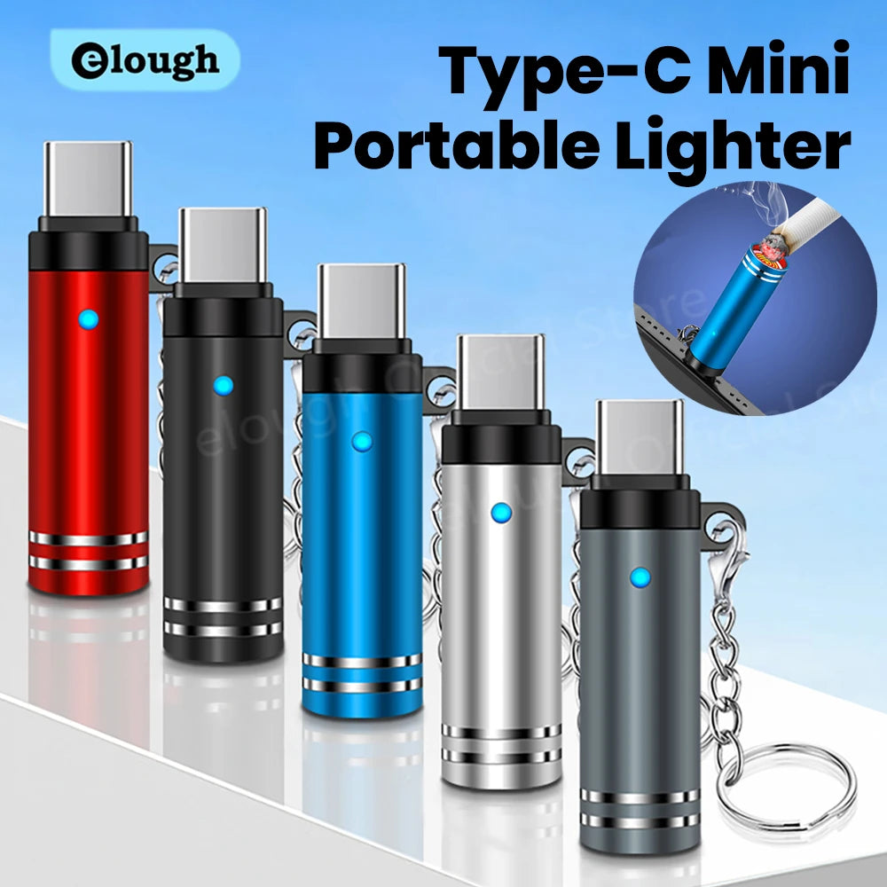 Mini Type C Mobile Phone Cigarette Lighter