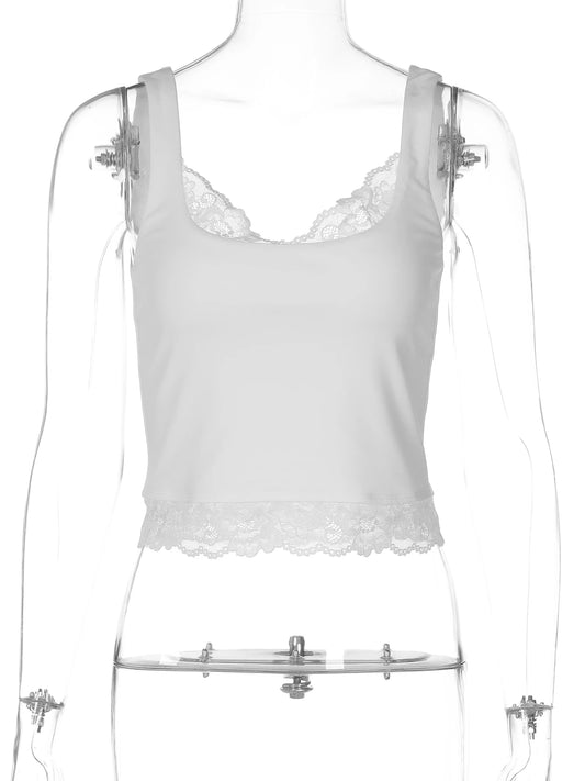 Dulzura Square Collar Backless top