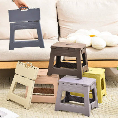 HTMCK New Folding Stool with Integrated Design