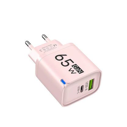 USB 65W Fast Charging Charger Type C