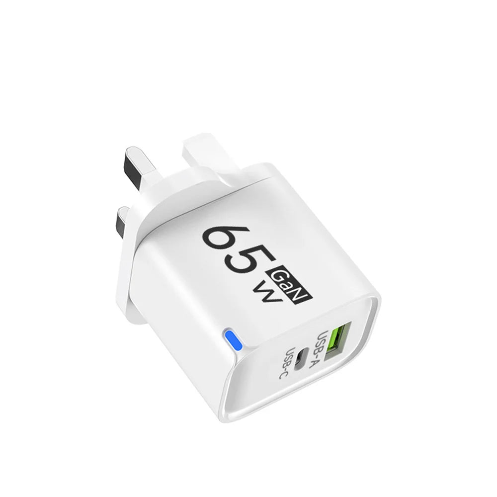 USB 65W Fast Charging Charger Type C