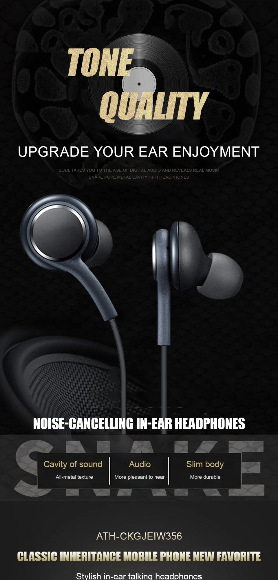 Type C Wired Earphone